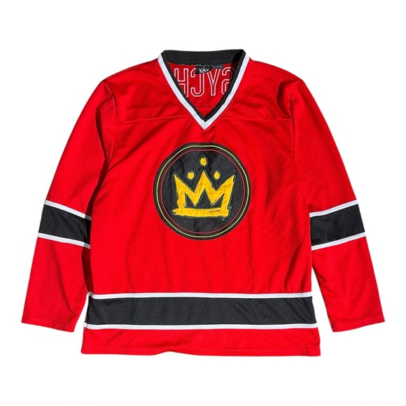 Fall Out Boy #15 Psycho Crown Hockey Jersey - Picture 1 of 4